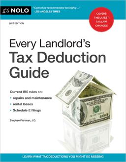 Every Landlord's Tax Deduction Guide 21st 9781413332193 Front Cover