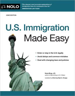 U.S. Immigration Made Easy 22nd 9781413332445 Front Cover