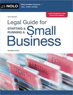 Legal Guide for Starting and Running a Small Business 19th 2025 9781413333077 Front Cover