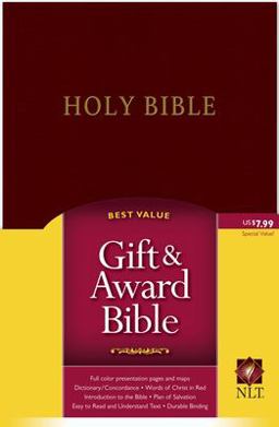 Gift and Award Bible  9781414302072 Front Cover