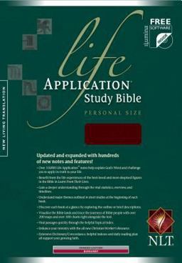 Life Application Study Bible NLT, Personal Size