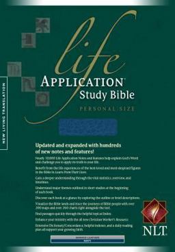 Life Application Study Bible NLT, Personal Size