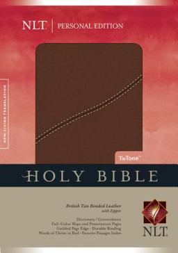 Holy Bible, Personal Edition NLT, TuTone