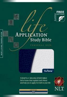 Life Application Study Bible NLT, Personal Size, Tutone