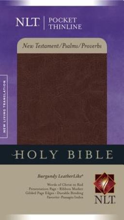 Pocket Thinline New Testament with Psalms and Proverbs NLT