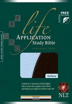 Life Application Study Bible NLT, Personal Size, Tutone
