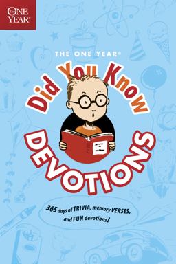 One Year Did You Know Devotions  9781414318134 Front Cover