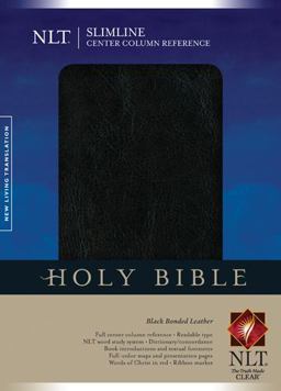 Slimline Center Column Reference Bible NLT