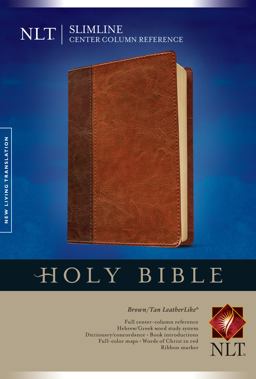 Slimline Center Column Reference Bible  9781414327082 Front Cover