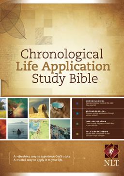 Chronological Life Application Study Bible  9781414339276 Front Cover