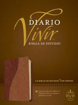 Biblia de Estudio Diario Vivir RVR60 SentiPiel DuoTono