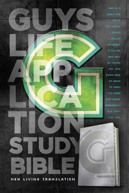 Guys Life Application Study Bible