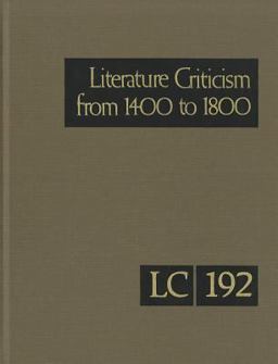 Literature Criticism from 1400 to 1800
