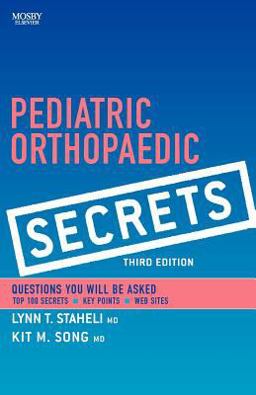 Pediatric Orthopaedic Secrets 3rd 9781416029571 Front Cover