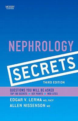 Nephrology Secrets 3rd 9781416033622 Front Cover