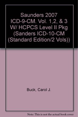 Saunders 2007 ICD-9-CM, Volumes 1, 2, and 3 with 2007 HCPCS Level II Package