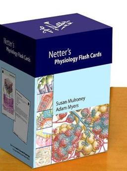 Netter's Physiology Flash Cards  9781416046288 Front Cover