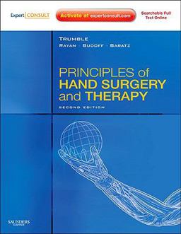 Principles of Hand Surgery and Therapy Expert Consult - Online and Print with DVD 2nd 9781416059943 Front Cover