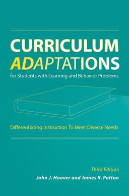 Curriculum Adaptations for Students with Learning and Behavior Problems Curriculum Adaptations for Students with Learning and Behavior Problems