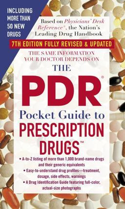 PDR Pocket Guide to Prescription Drugs 7th 9781416510857 Front Cover