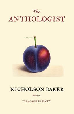 Anthologist A Novel  9781416572442 Front Cover