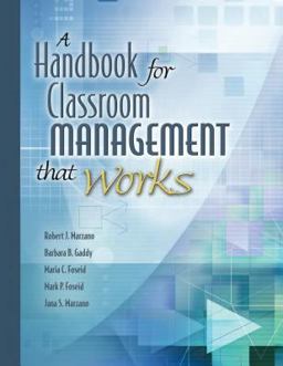 Handbook for Classroom Management That Works  9781416602361 Front Cover