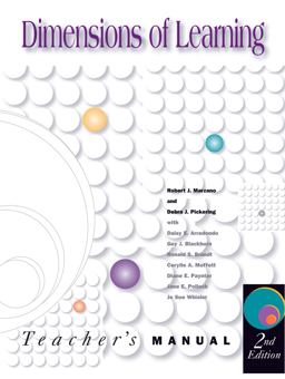 Dimensions of Learning Teachers Manual, 2nd Edition 2nd 9781416608974 Front Cover