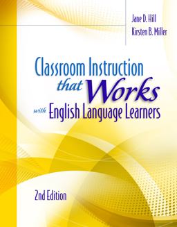 Classroom Instruction That Works with English Language Learners 2nd 9781416616306 Front Cover
