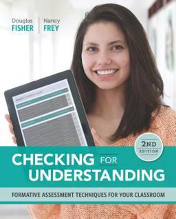 Checking for Understanding Formative Assessment Techniques for Your Classroom 2nd 9781416619222 Front Cover