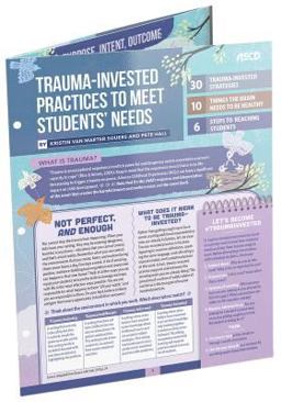 Trauma-Invested Practices to Meet Students' Needs Quick Reference Guide  9781416628026 Front Cover