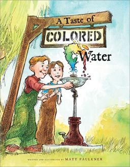 Taste of Colored Water  9781416916291 Front Cover