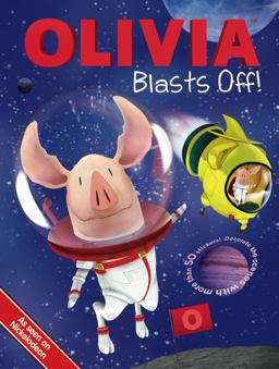 OLIVIA Blasts Off!  9781416995388 Front Cover