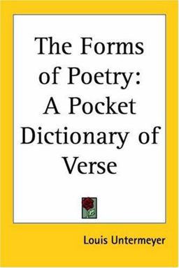 The Forms of Poetry The Forms of Poetry