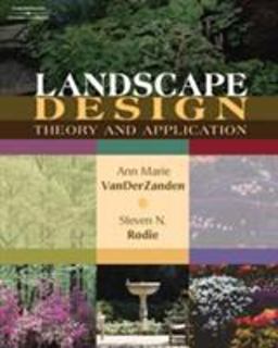 Landscape Design Theory and Application  9781418012861 Front Cover