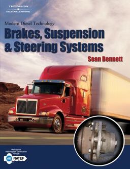 Modern Diesel Technology Brakes, Suspension and Steering  9781418013721 Front Cover