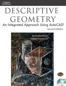 Descriptive Geometry An Integrated Approach Using AutoCADï¿½ 2nd 9781418021153 Front Cover