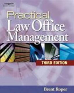 Practical Law Office Management 3rd 9781418029708 Front Cover