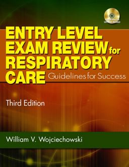 Entry Level Exam Review for Respiratory Care 3rd 9781418049768 Front Cover