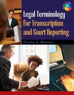 Legal Terminology for Transcription and Court Reporting  9781418060855 Front Cover