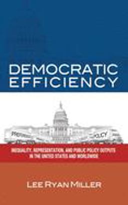 Democratic Efficiency Inequality, Representation, and Public Policy Outputs in the United States and Worldwide  9781418401627 Front Cover
