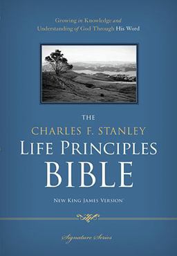 Charles F. Stanley Life Principles Bible  9781418550332 Front Cover