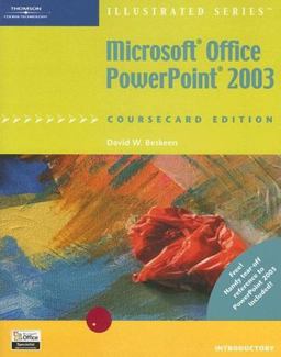 Microsoft Office PowerPoint 2003 Illustrated, Coursecard Edition, Introductory  9781418843045 Front Cover