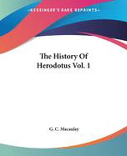 The History of Herodotus