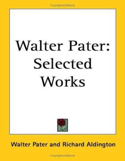 Walter Pater