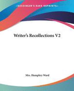 Writer's Recollections