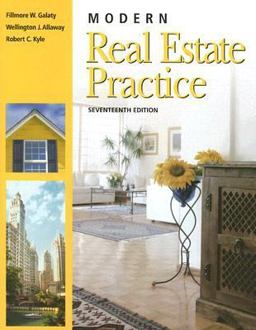 Modern Real Estate Practice 17th 9781419521980 Front Cover
