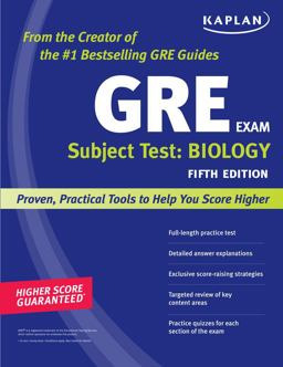 GRE Subject Test Biology 2010-2011 5th 9781419550003 Front Cover