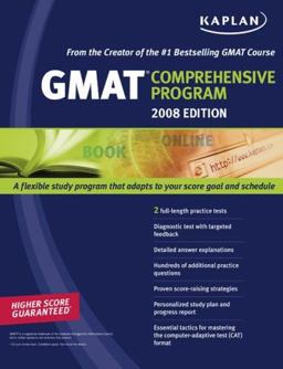Kaplan GMAT 2008 Comprehensive Program