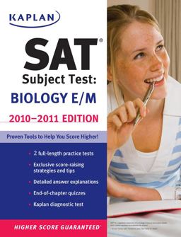 SAT Subject Test Biology E/M 2010-2011