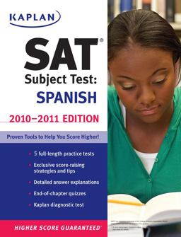 SAT Subject Test Spanish 2010-2011